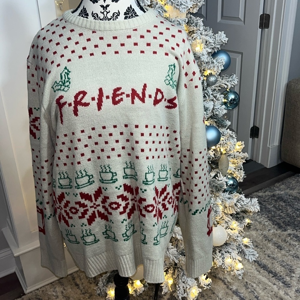 F.R.I.E.N.D.S. Christmas Sweater 🎄🎁 Friends Show Christmas Sweater